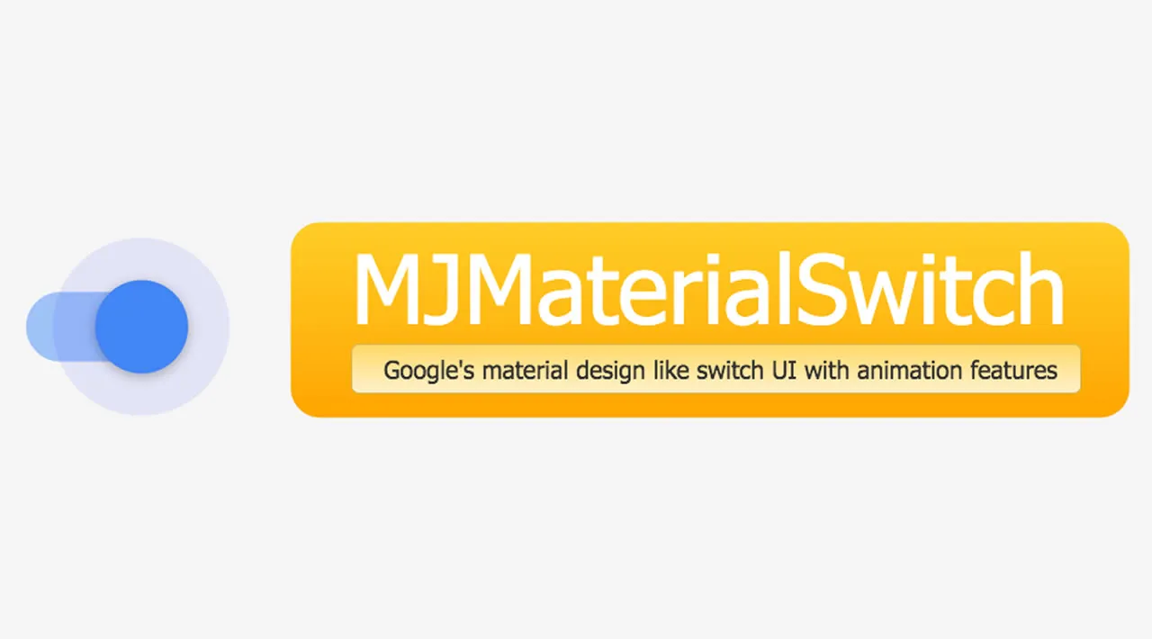 A Customizable Material Design Switch UI for iOS - MJMaterialSwitch