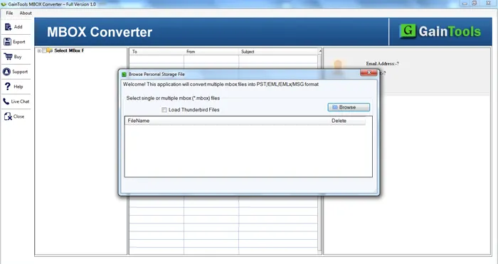 Convert MBOX File to PST - Well-Equipped MBOX Converter