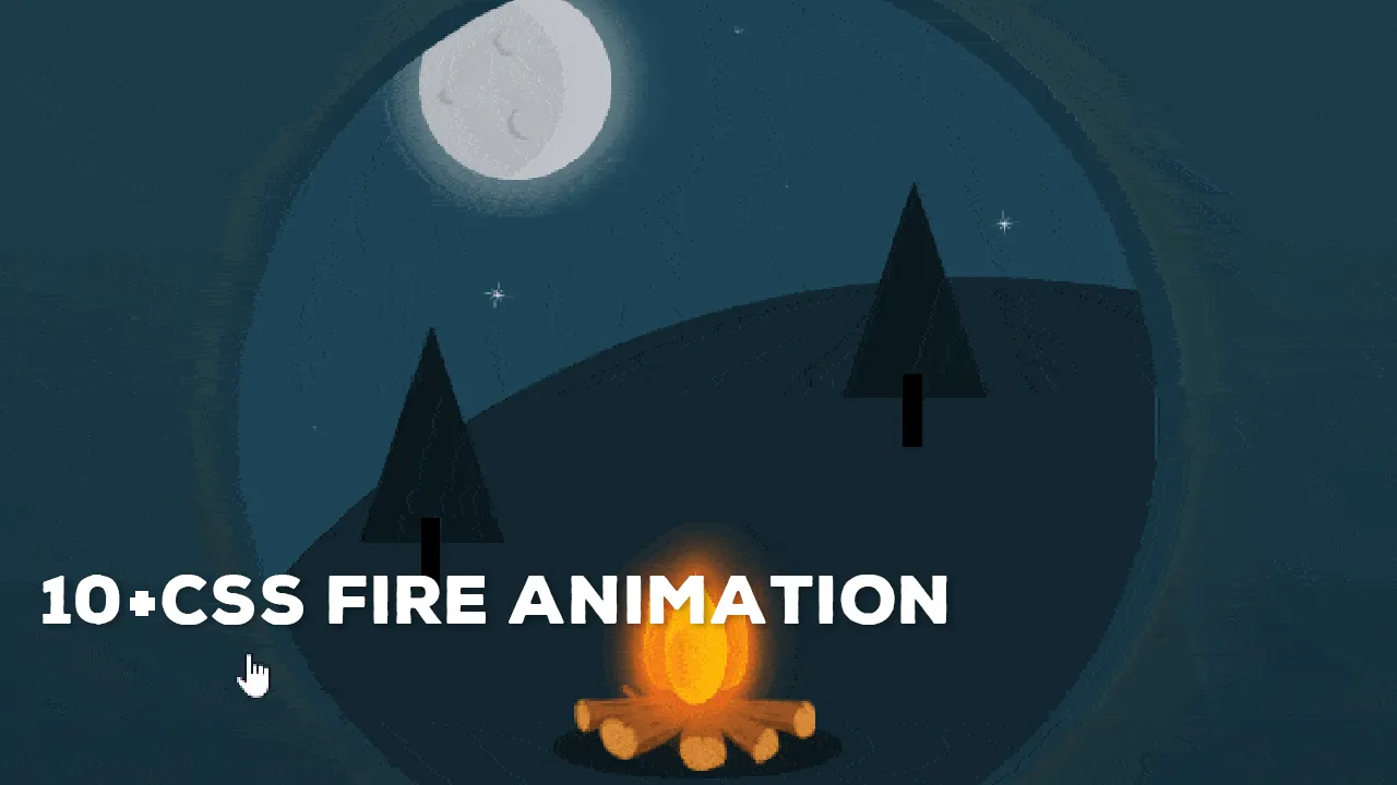 10+ CSS Fire Animation 