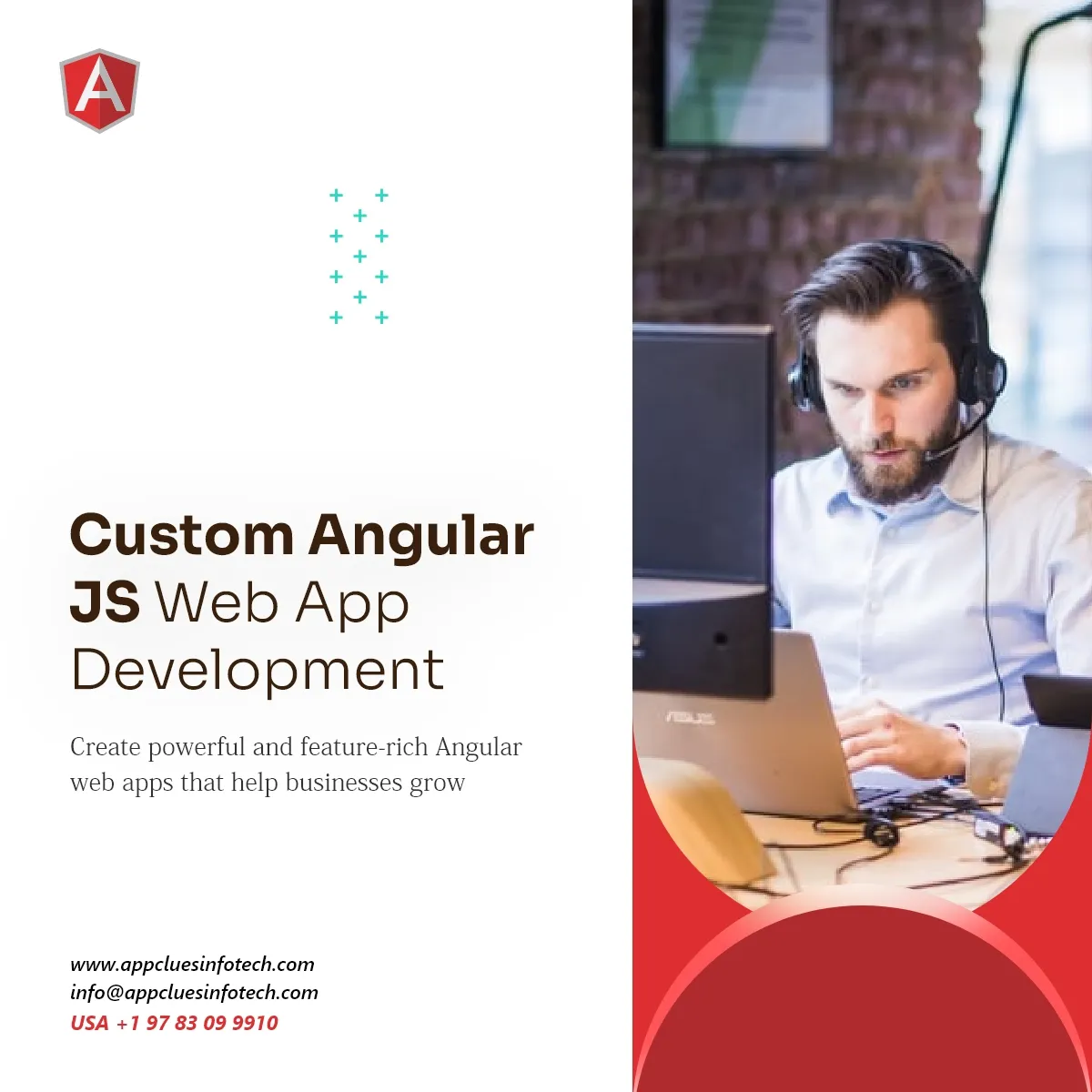 Custom AngularJS Web App Development Company in USA