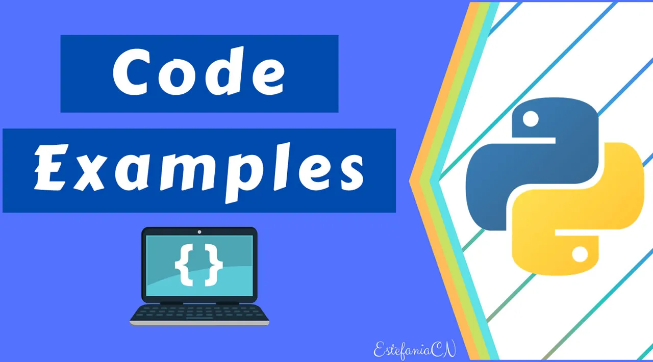 Python Code Examples – Sample Script Coding Tutorial for Beginners