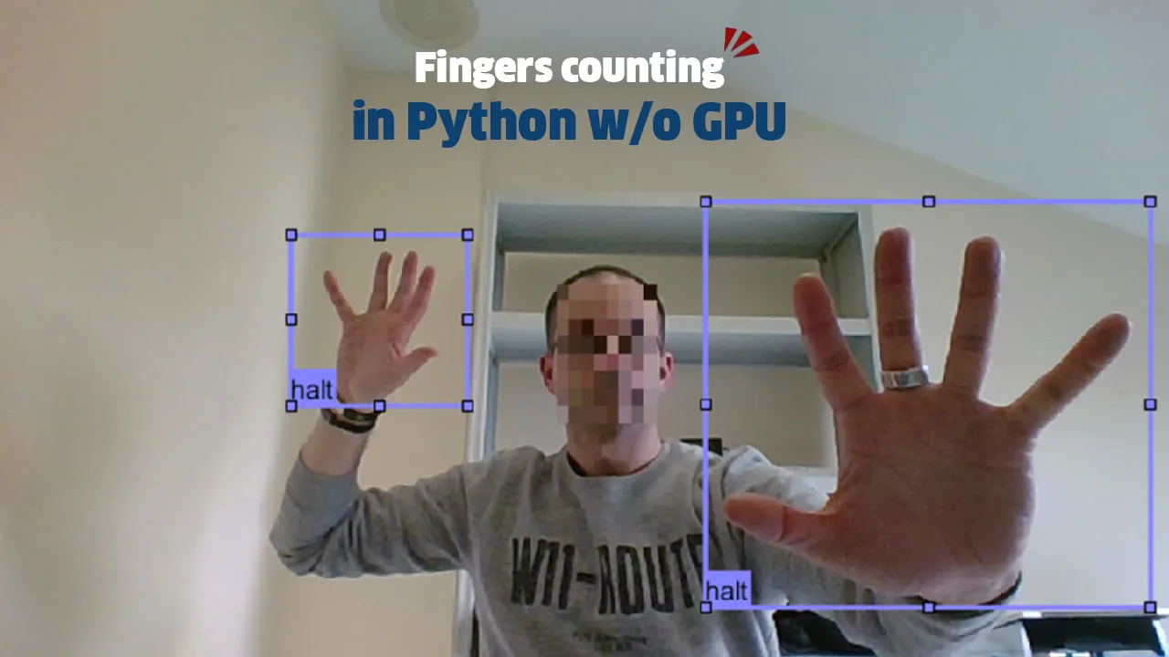 How to create a finger counter with Python and Mediapipe