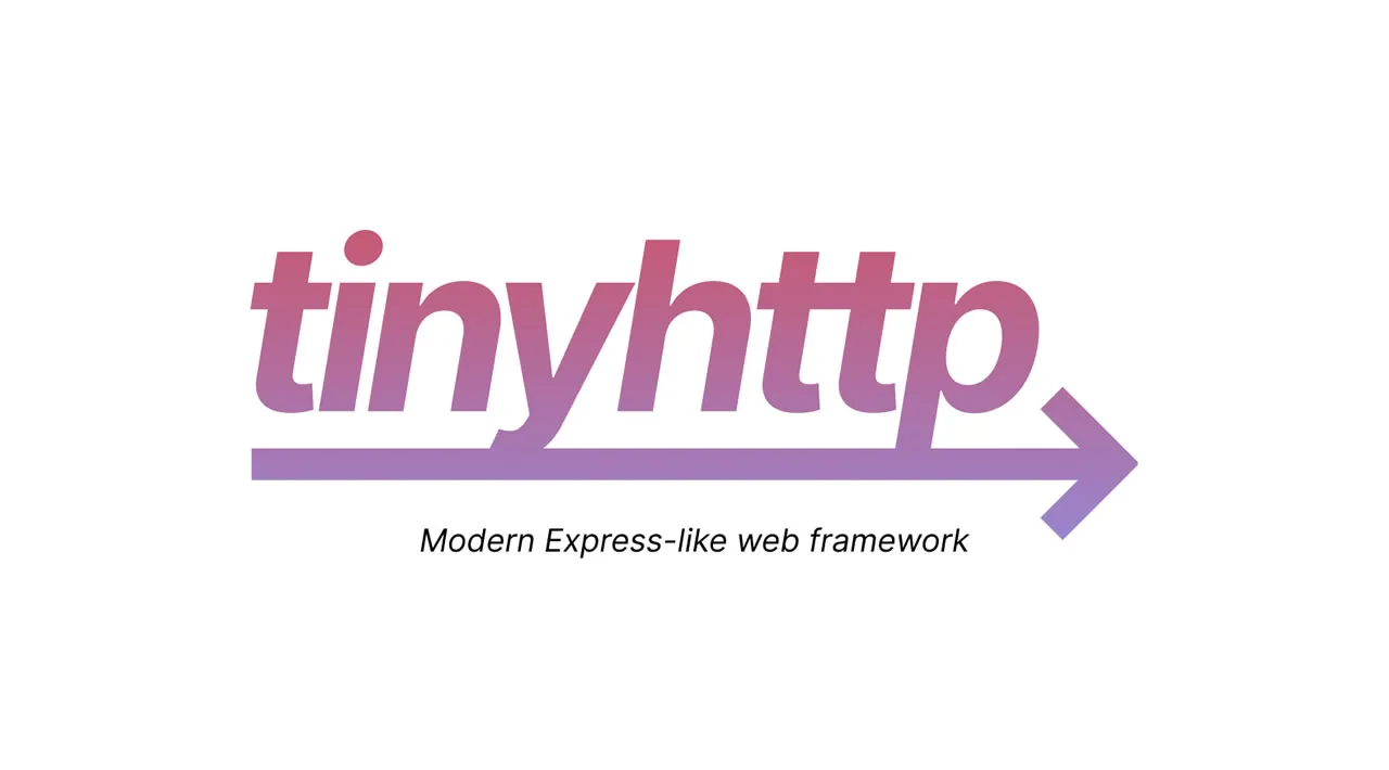 A Tiny Web Framework as a Replacement for Express