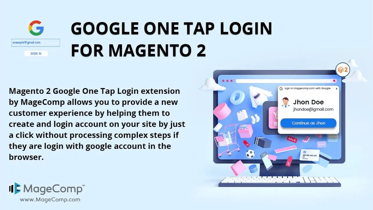 Magento 2 Google One Tap Login