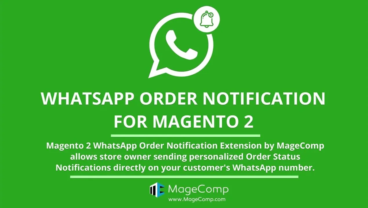 Magento 2 WhatsApp Order Notification Pro