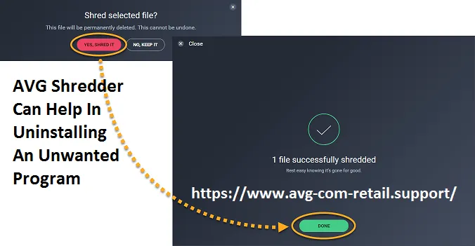 Can I Uninstall AVG Shredder Can Help And Unwanted Program? – www.avg.com/retail