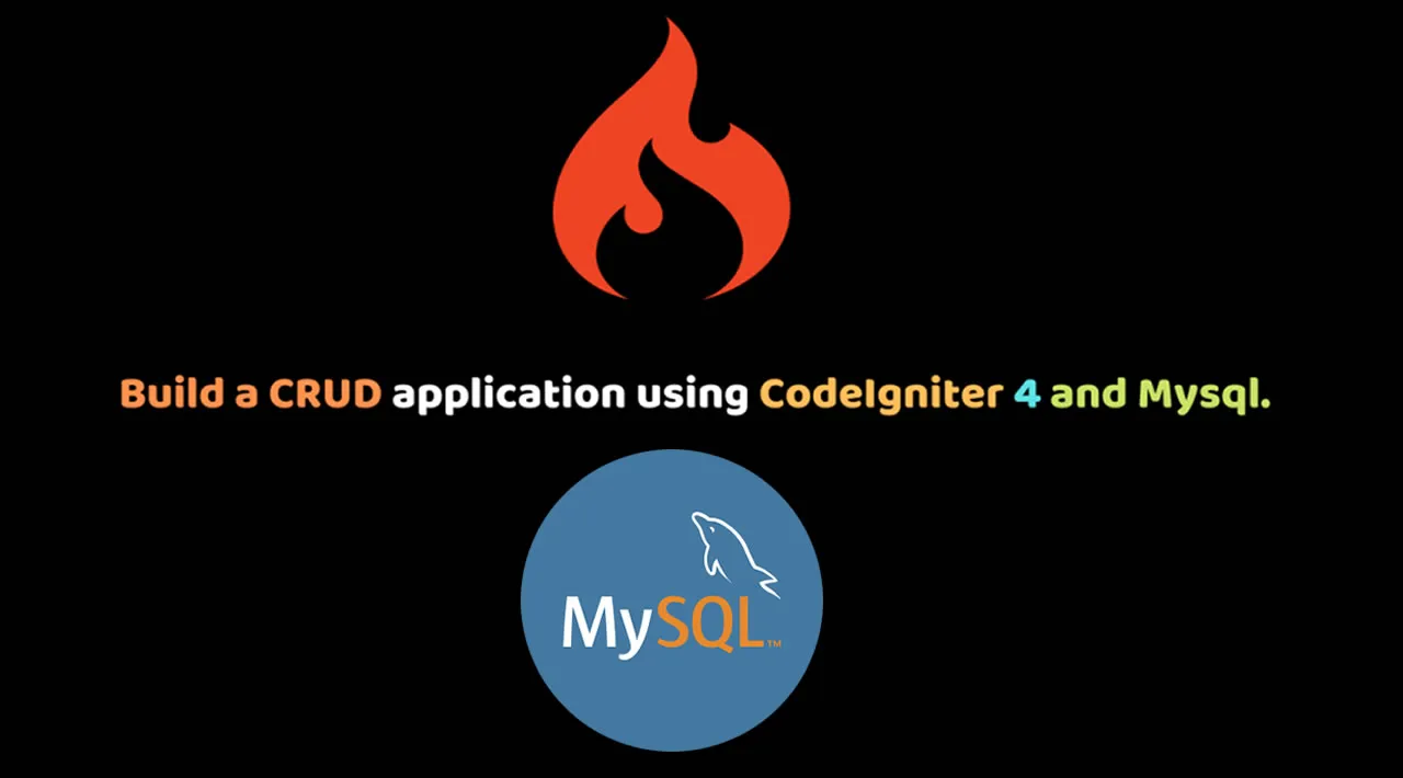 Build A CRUD Application Using CodeIgniter 4 And Mysql