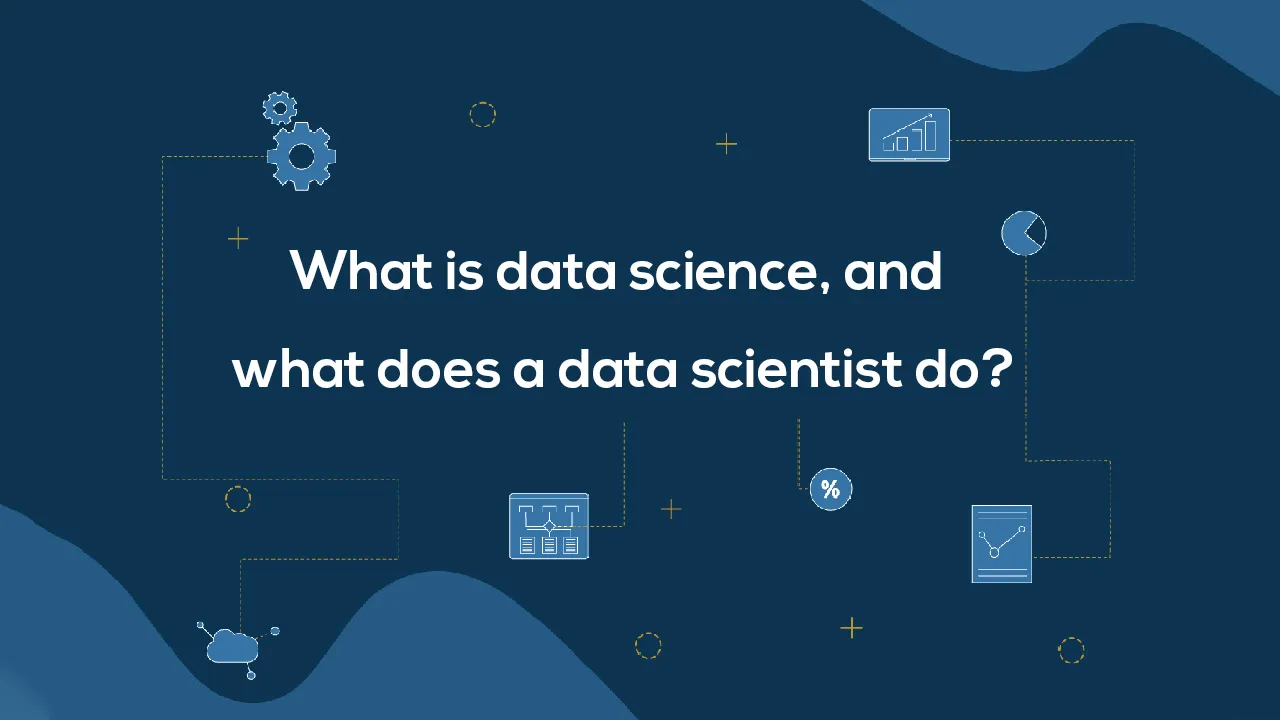 What is data science, and what does a data scientist do?