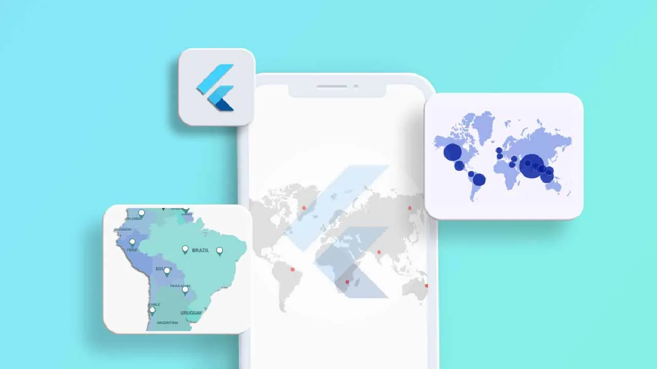 How to Add Animated and Interactive Custom Map Markers in Flutter Maps