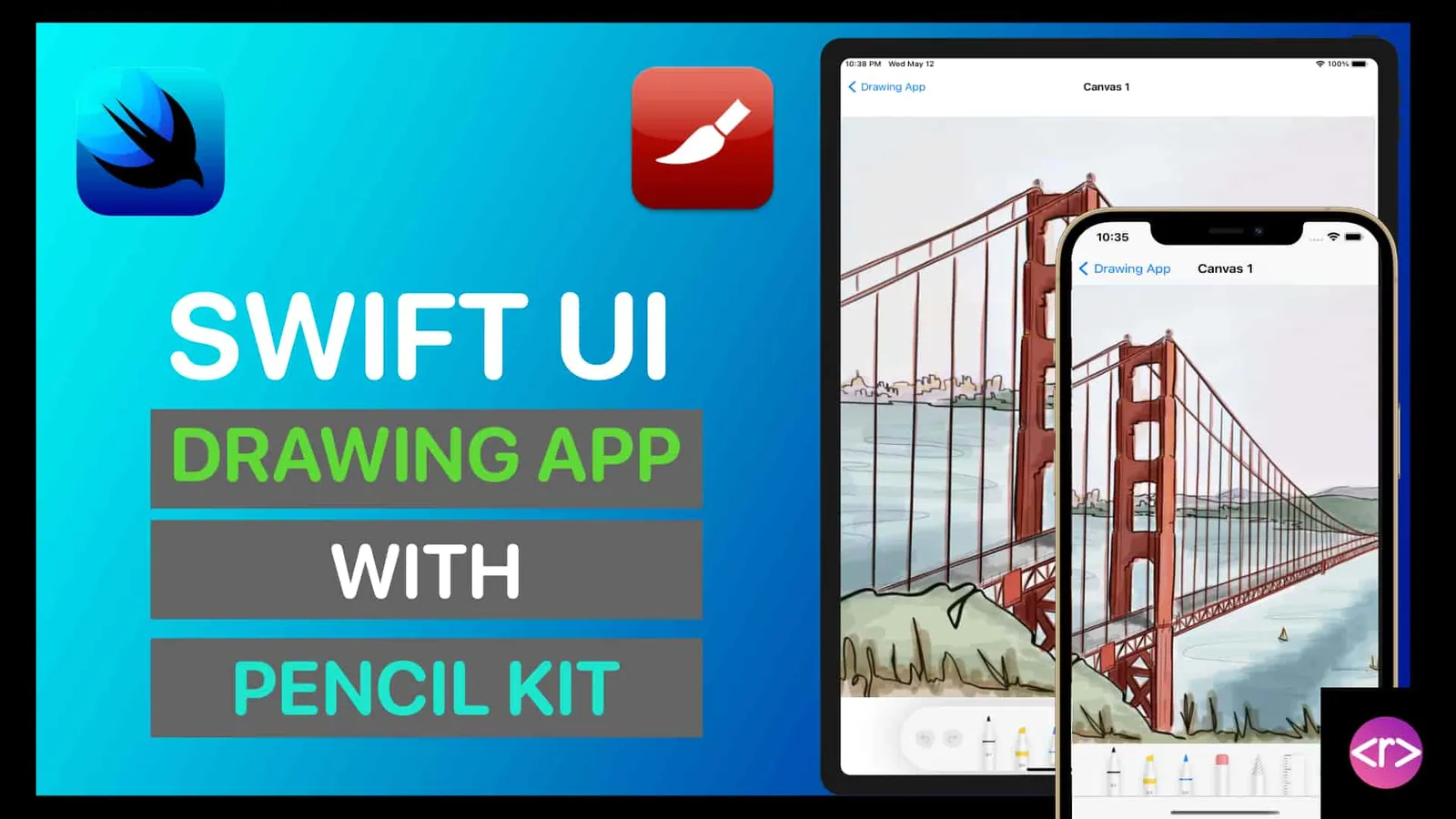 Swift UI : Drawing App using Pencil Kit API | Swift UI 2.0 | Core Data