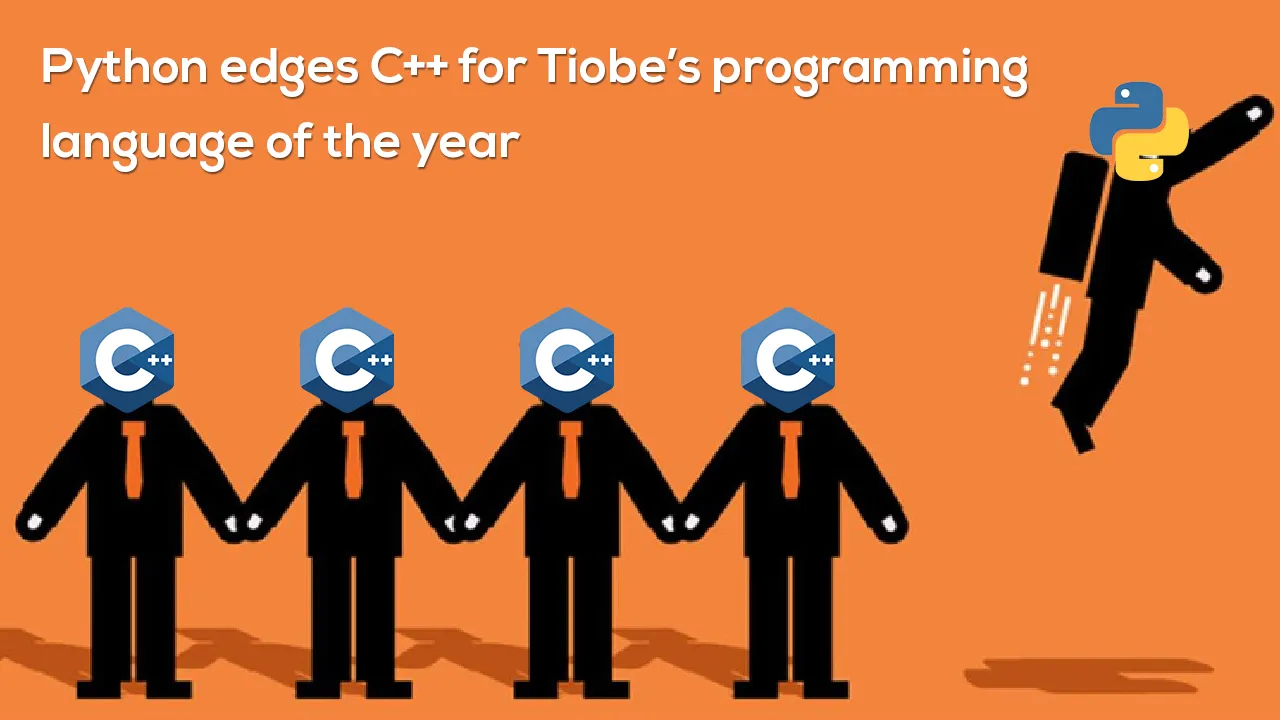 Python edges C++ for Tiobe’s programming language of the year