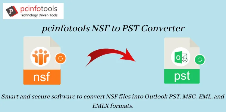 Utilitaire de conversion de fichiers NSF au format de fichier PST