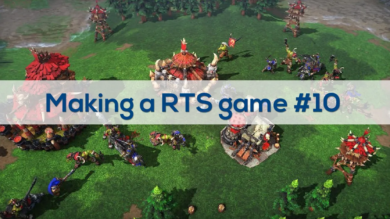 Making a RTS game #10: Moving the camera (Unity/C#)