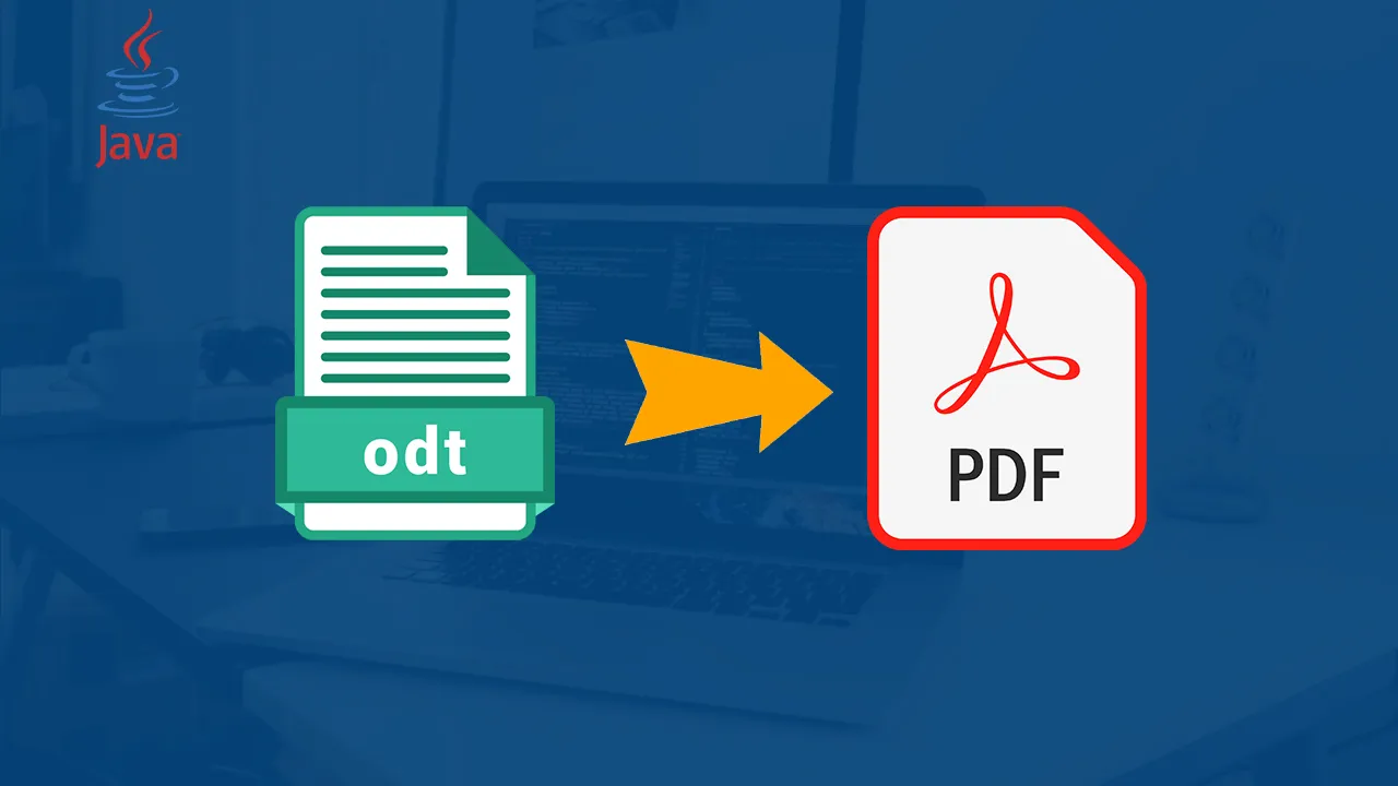 How to Convert ODT Files to PDF in Java 