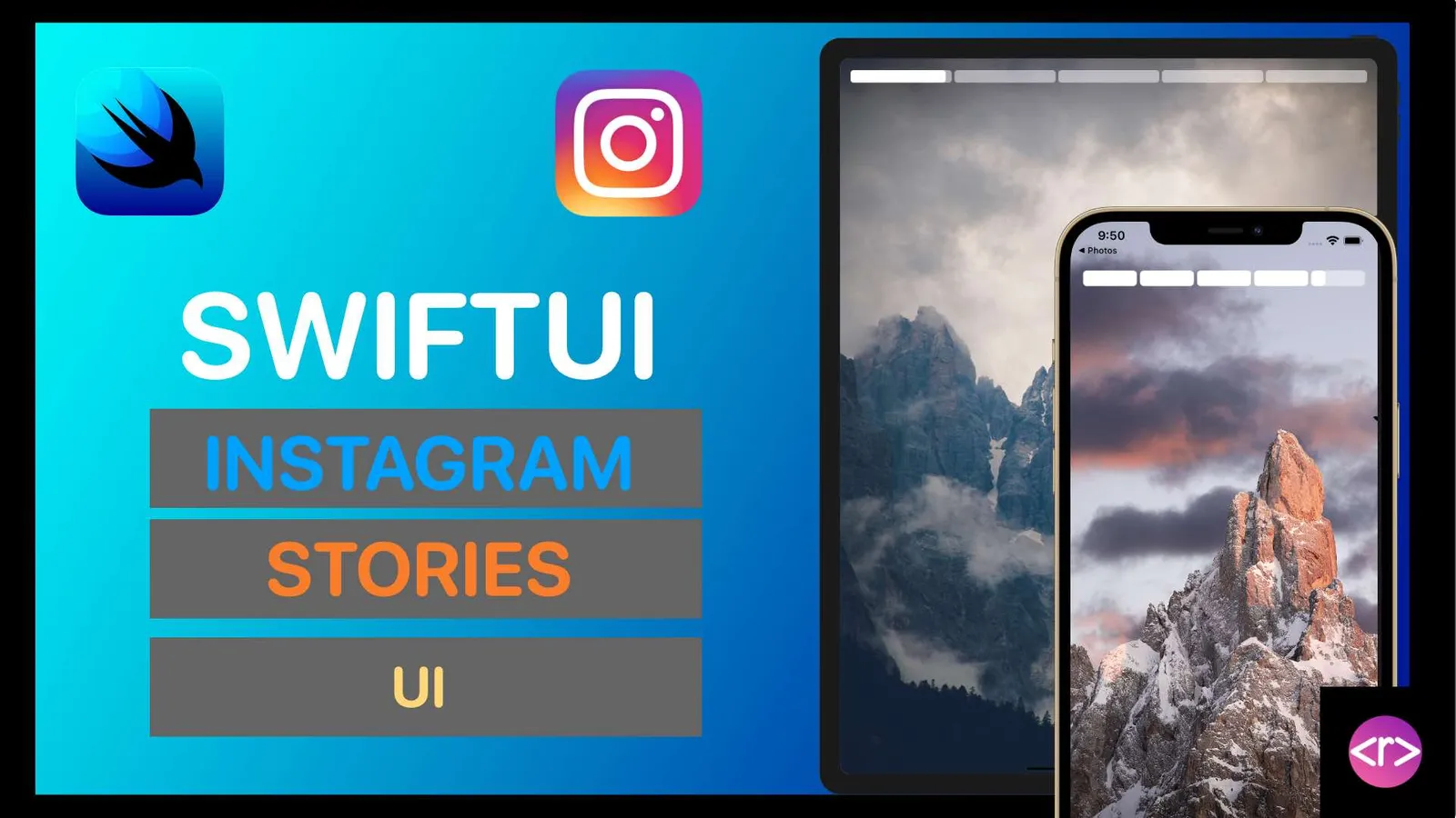 SwiftUI : Instagram Stories UI | SwiftUI 2.0 | Combine