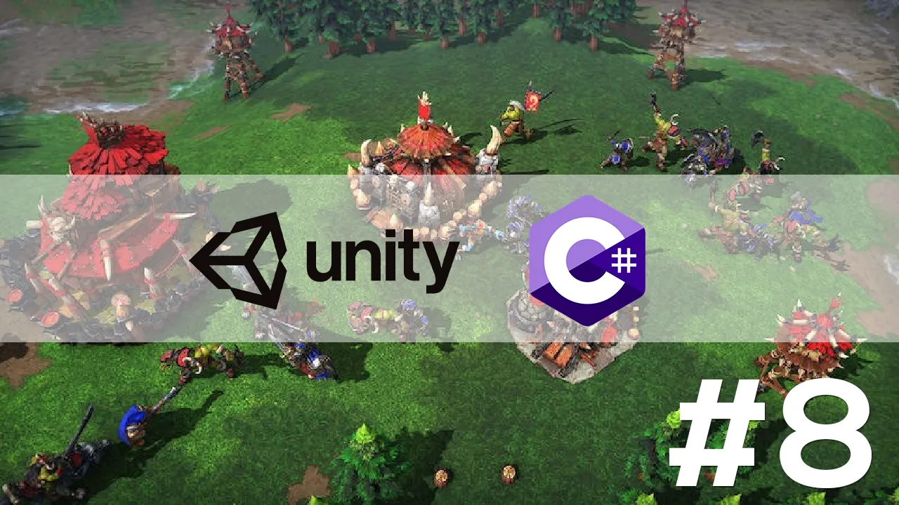 Making a RTS game #8: Boosting our selection feature (Unity/C#)