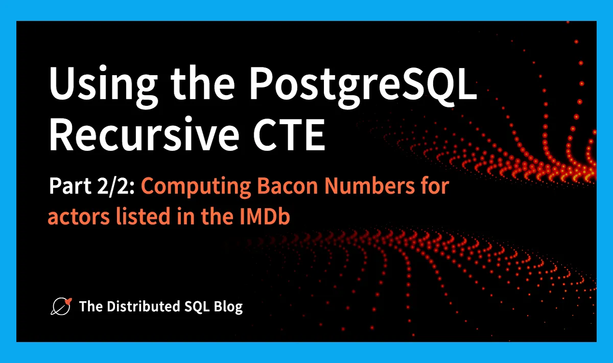 Using the PostgreSQL Recursive CTE – Part Two 