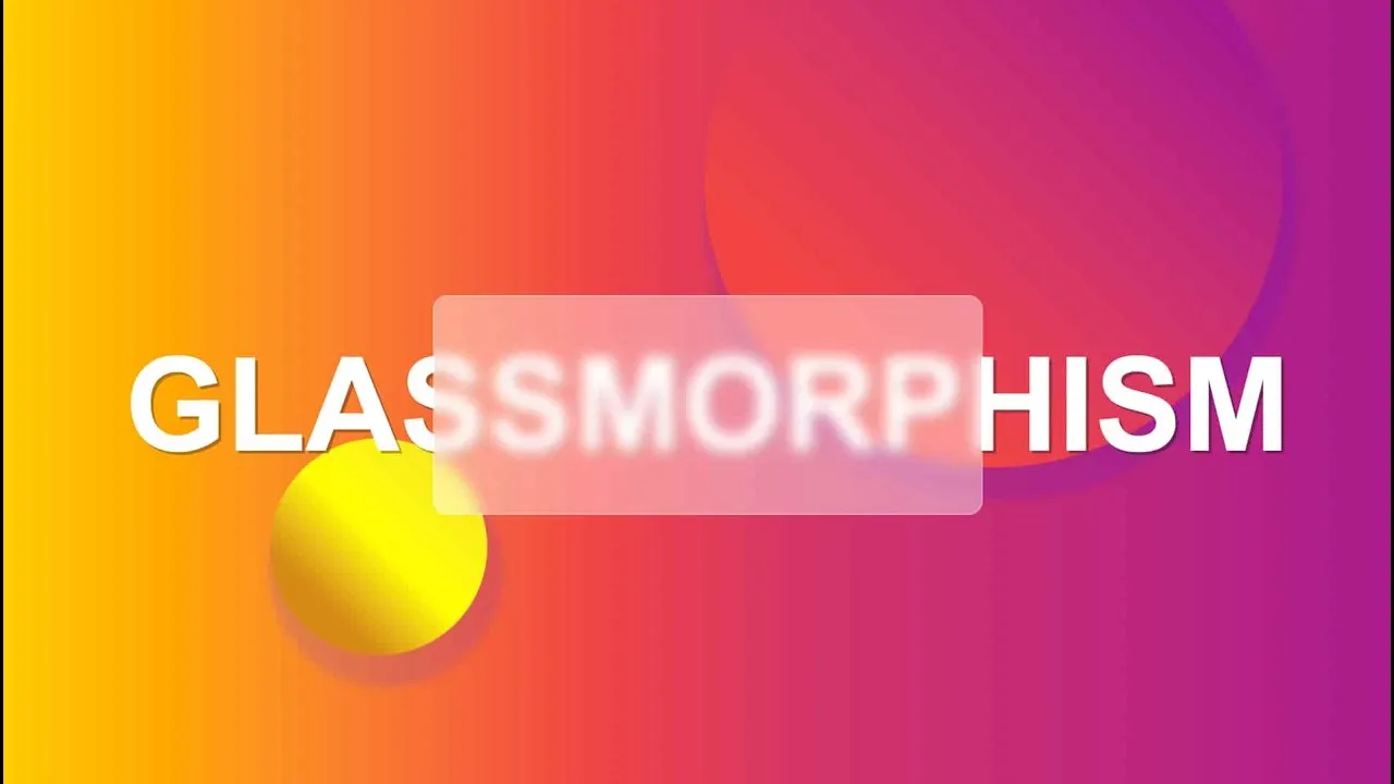 Create Basic Glassmorphism using Basic HTML & CSS