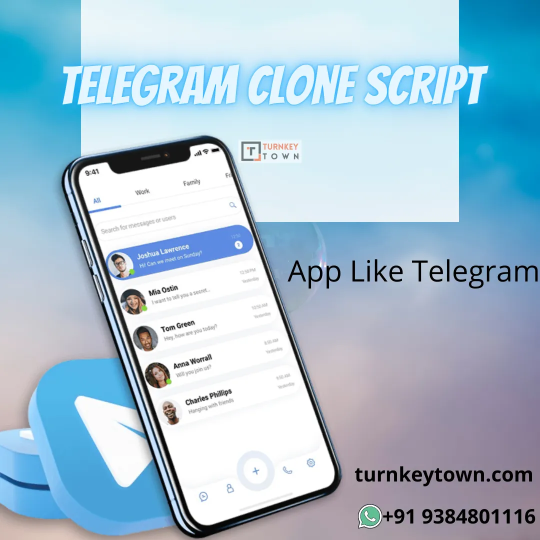 Telegram Clone | White Label Telegram Like App Development