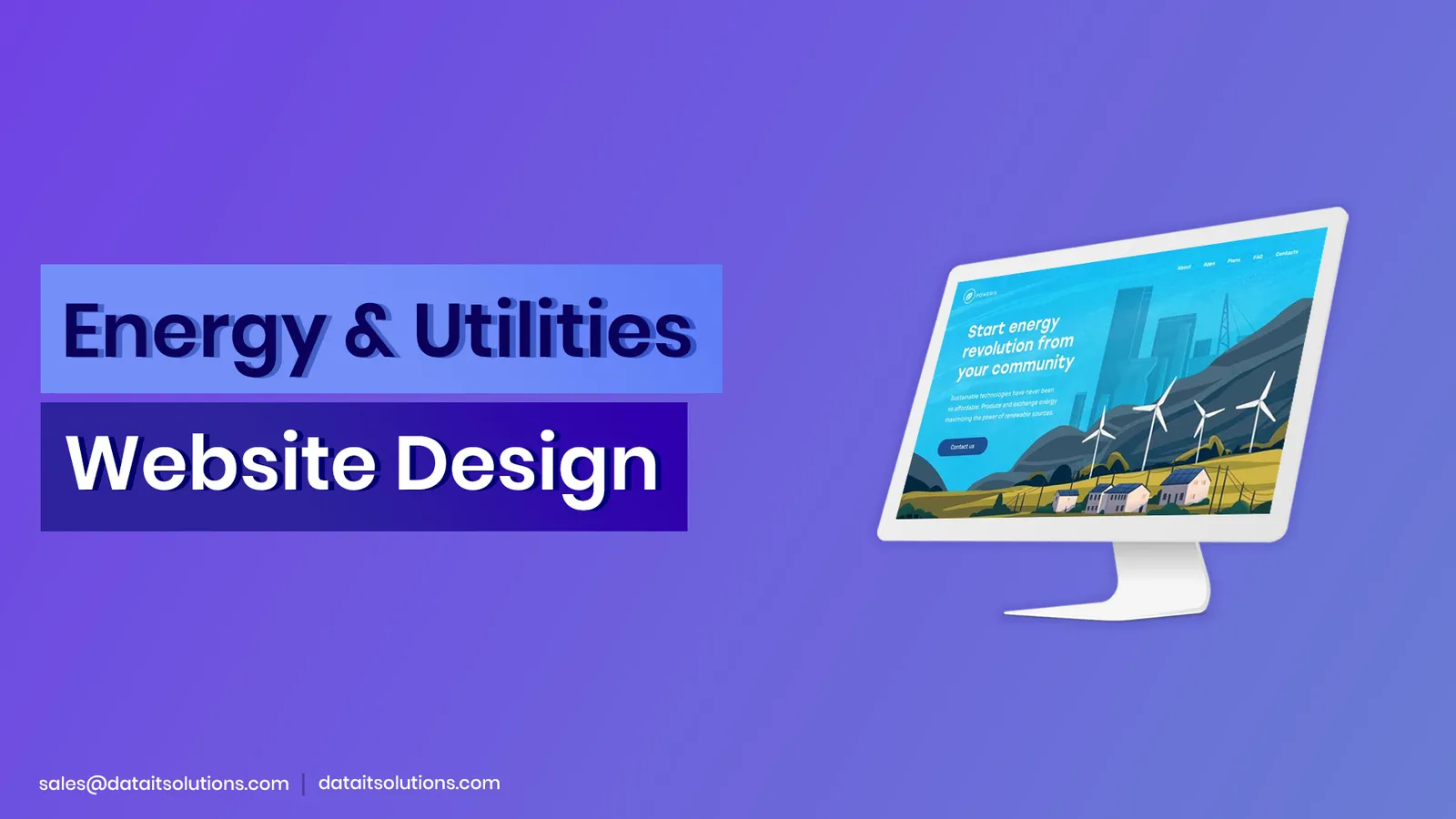 Energy & Utilities Website Design Company