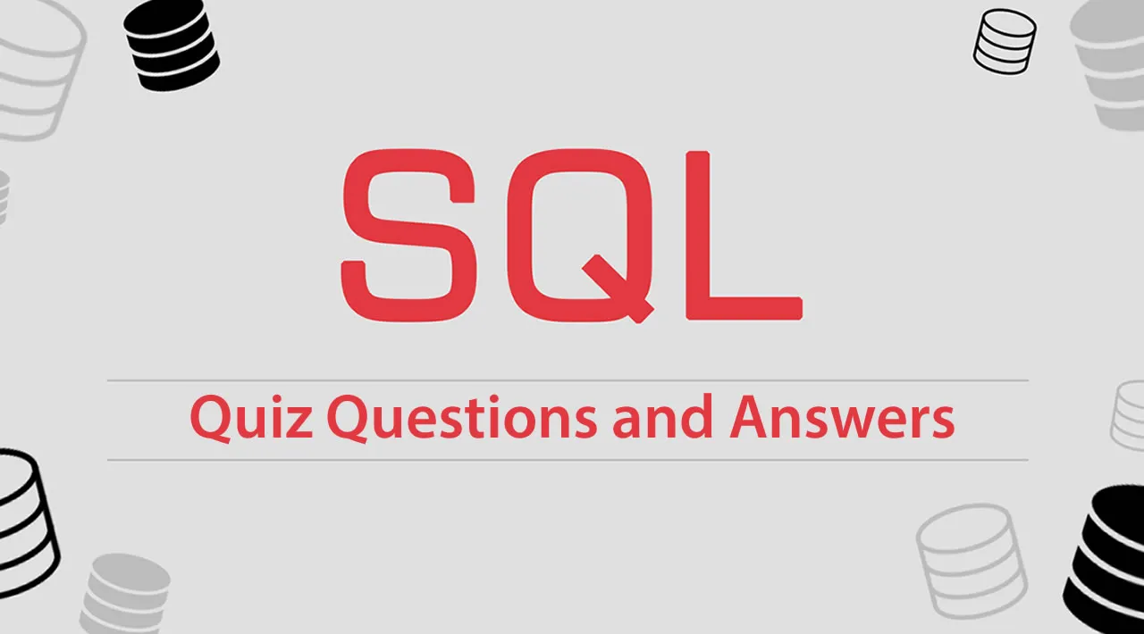 SQL Online Quiz Questions and Answers