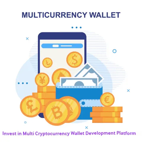 Invest in Multi Cryptocurrency wallet development platform 