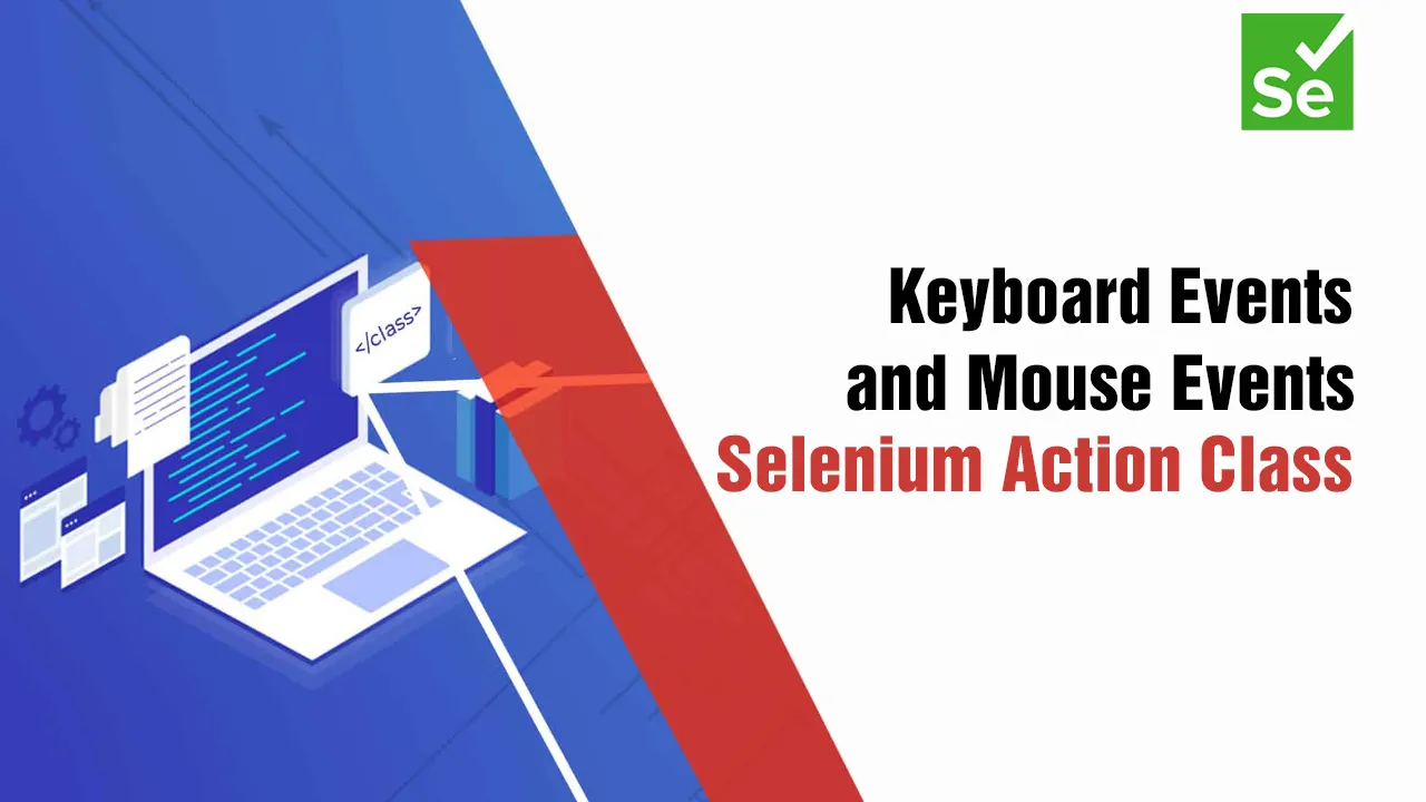 selenium keyboard action and mouse events