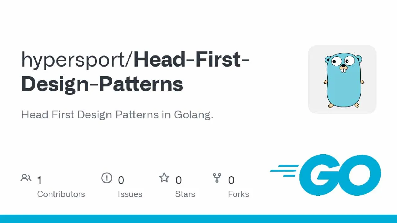 Head First Design Patterns using Go — 1. Welcome to Design Patterns: the Strategy Pattern