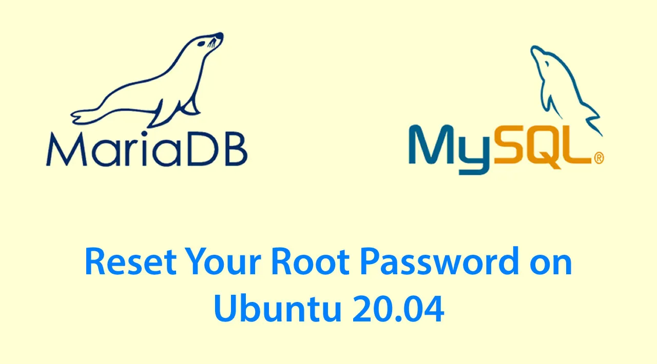 How To Reset Your MySQL or MariaDB Root Password on Ubuntu 20.04