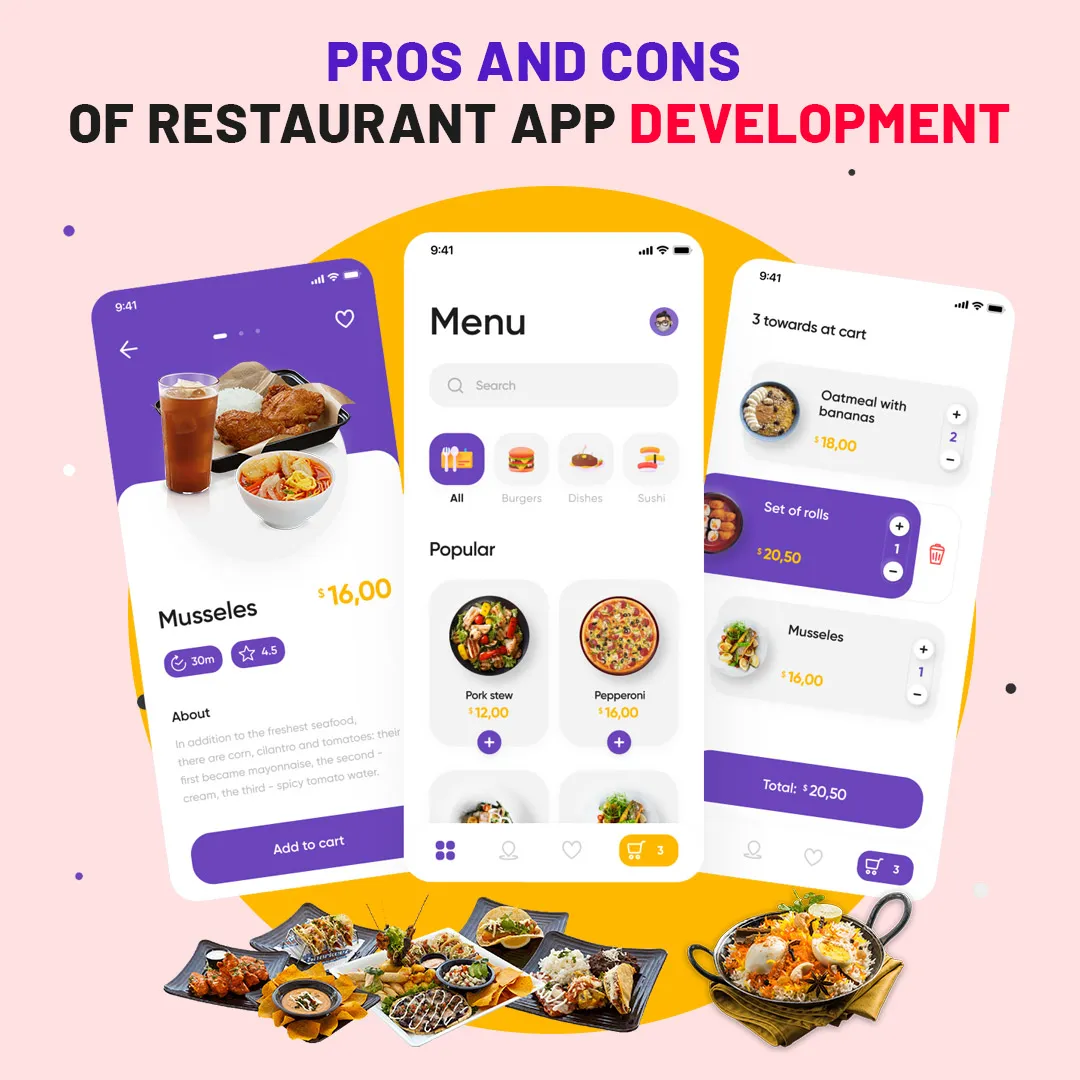 Pros and Cons of Restaurant App Development