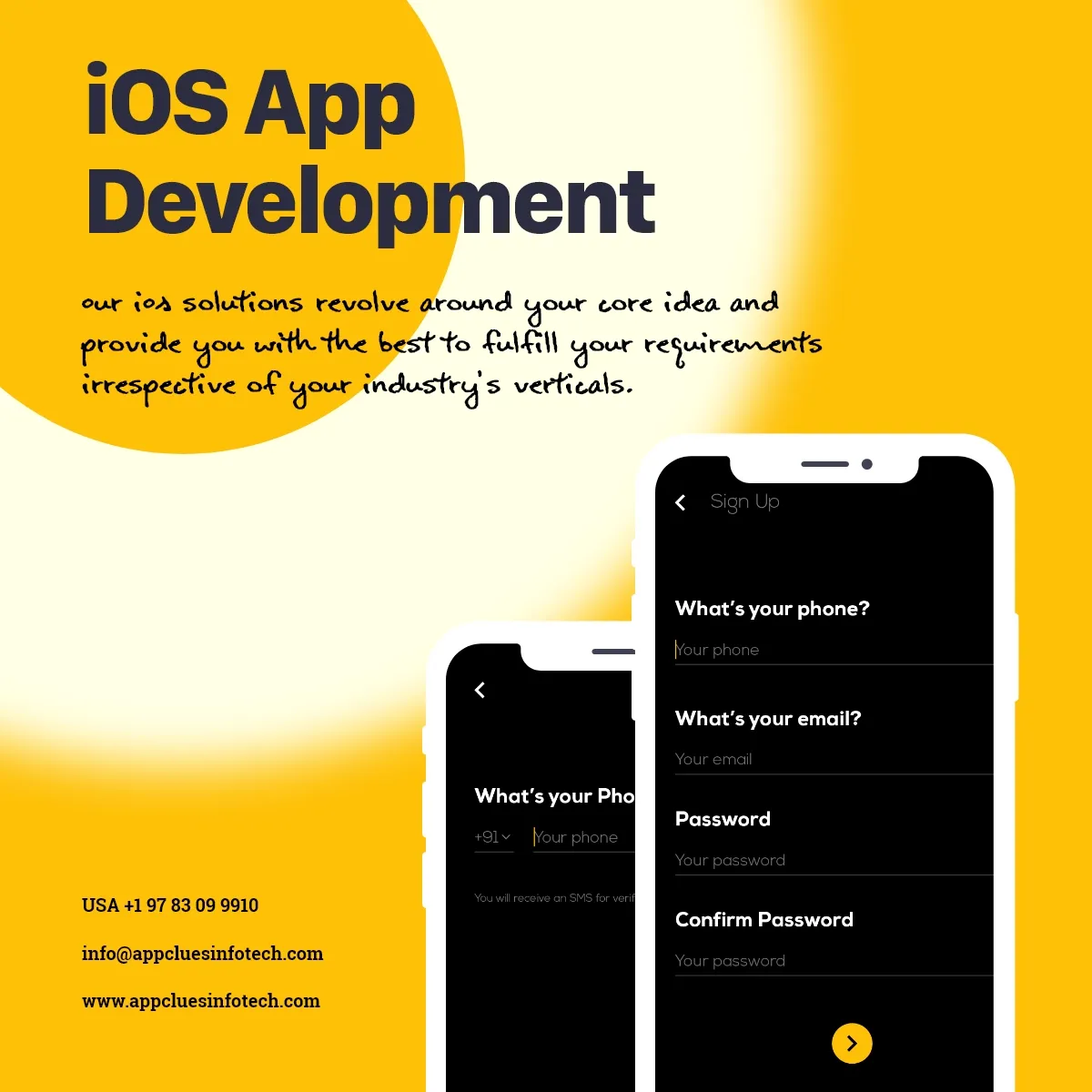 Top-Notch iPhone App Development Services in USA