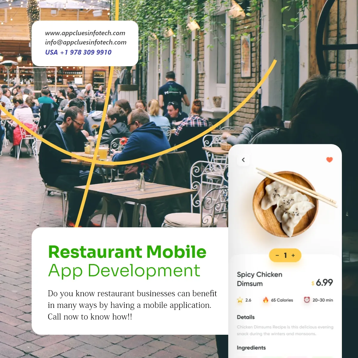 Top-Notch Restaurant App Development Company in USA