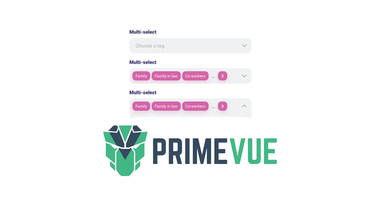 Vue 3 Development with the PrimeVue Framework — MultiSelect and Password Input
