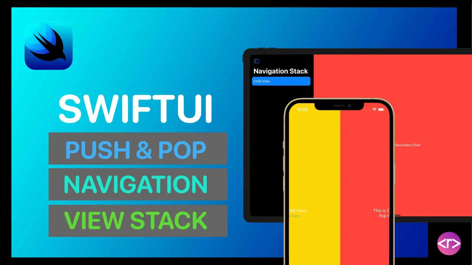 Programmatically Push and Pop Views in SwiftUI using Navigation Stack View