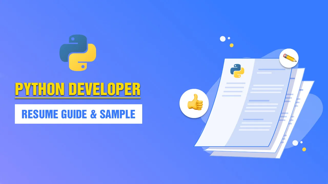 Python Developer Resume Guide & Sample