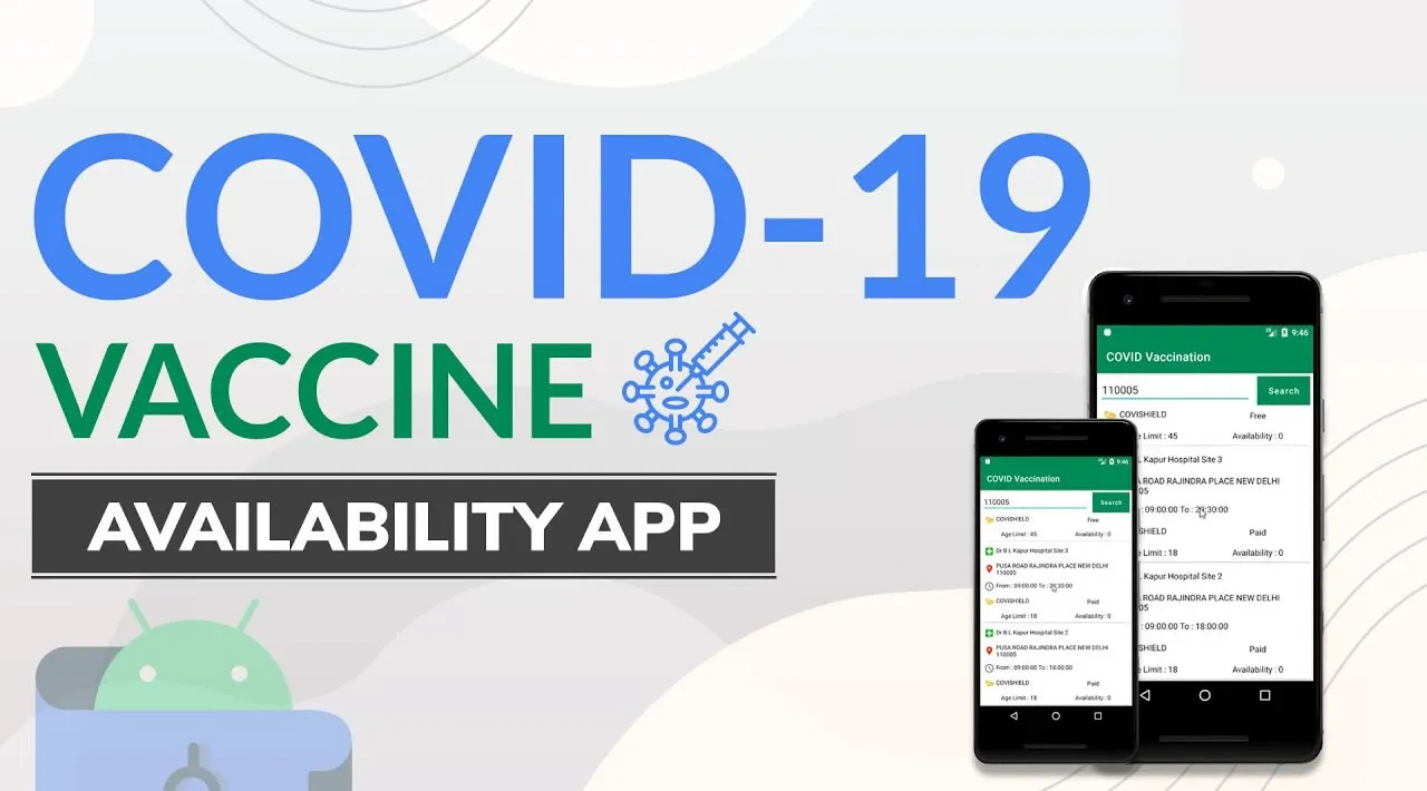 Build an Android App to Check COVID-19 Vaccination Availability 