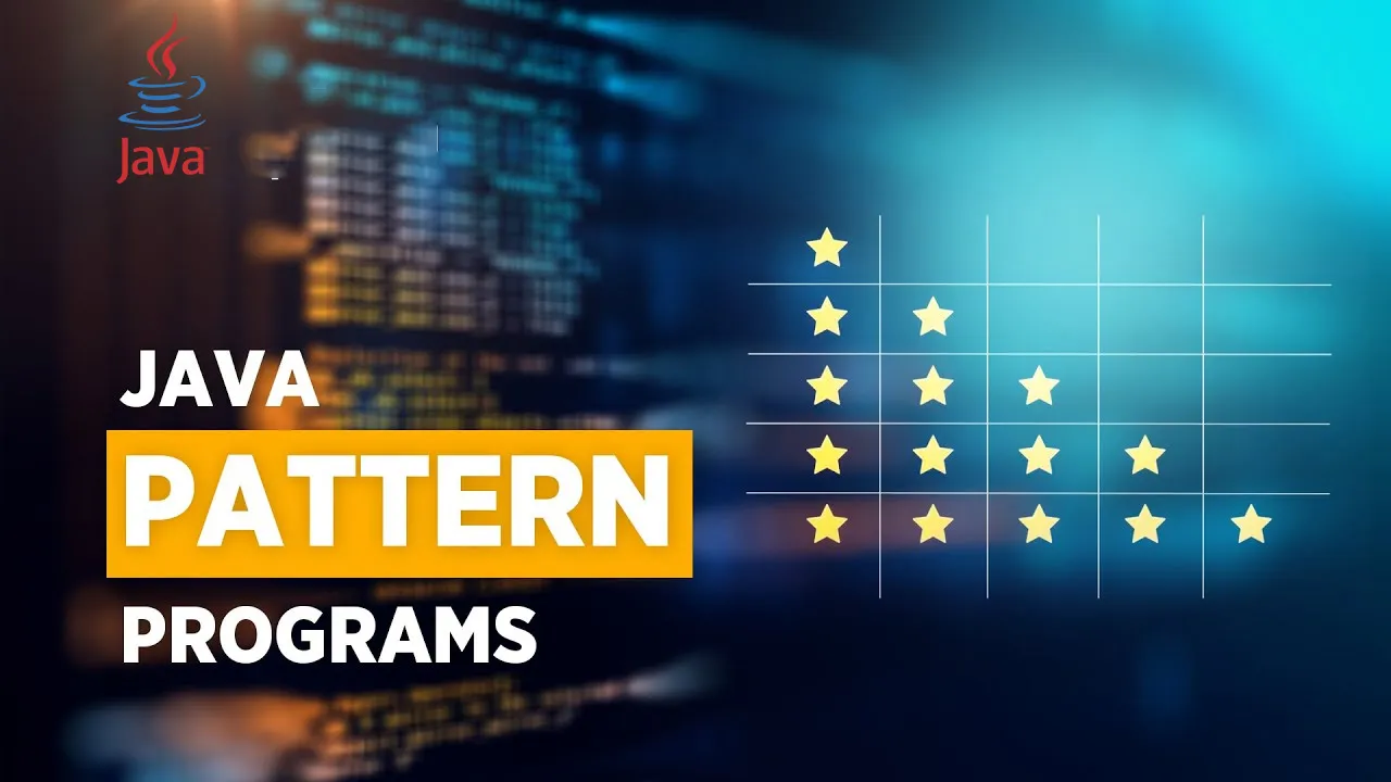 Top 12 Pattern Programs in Java You Should Checkout Today