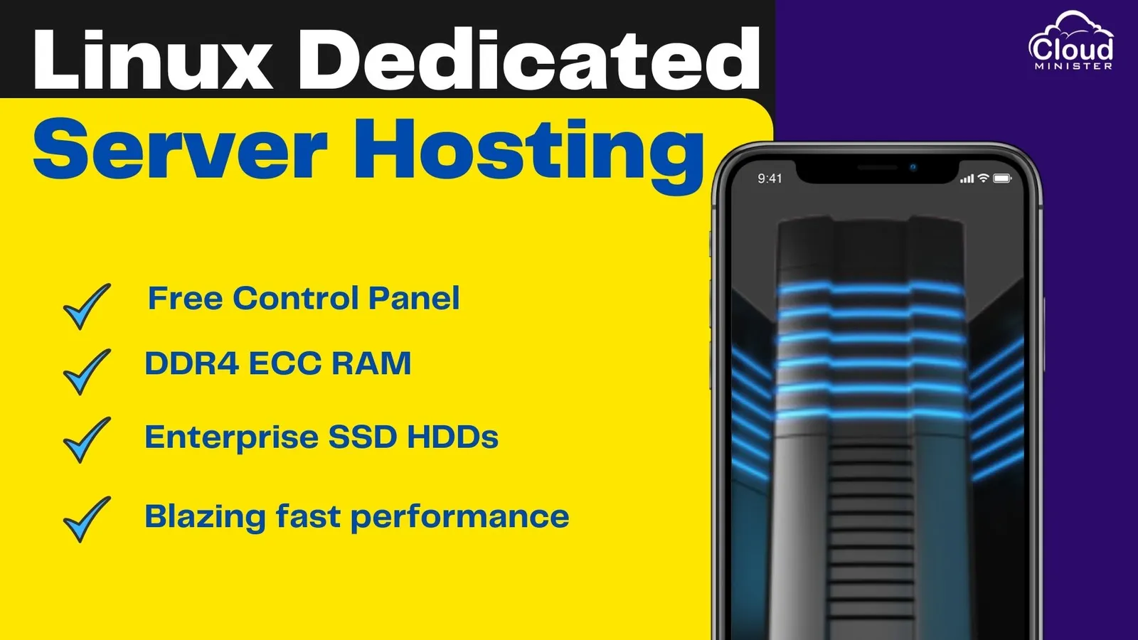 Linux Dedicated Server - Cloudminister Technologies