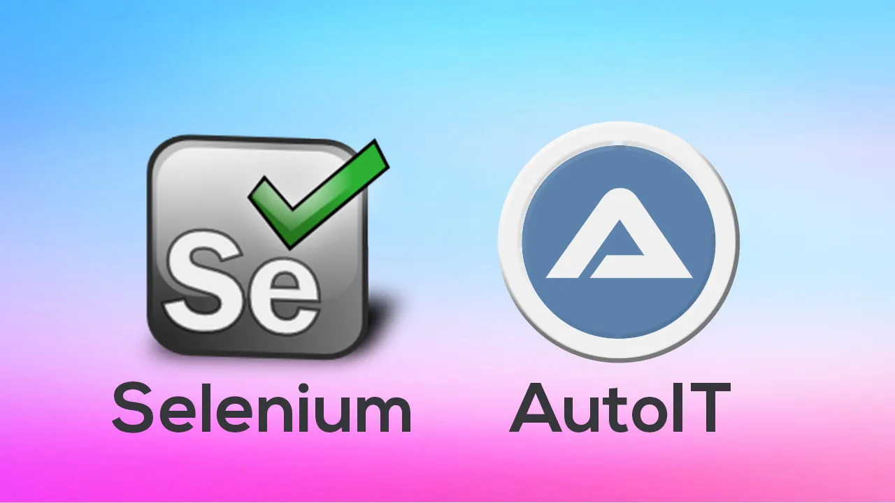 Uploading & Downloading files in Selenium using AutoIT