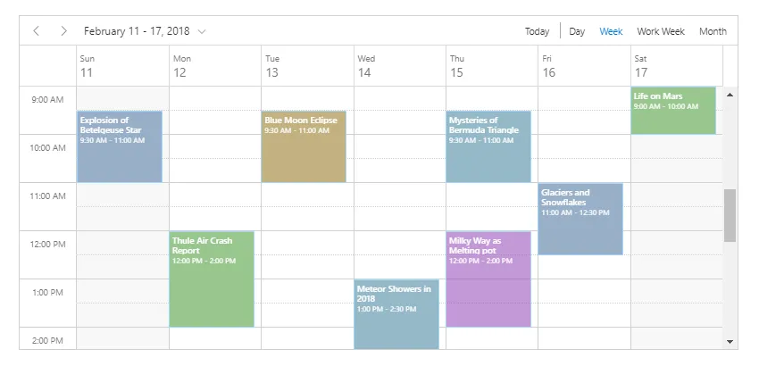 Blazor Scheduler A Complete Event Calendar Component