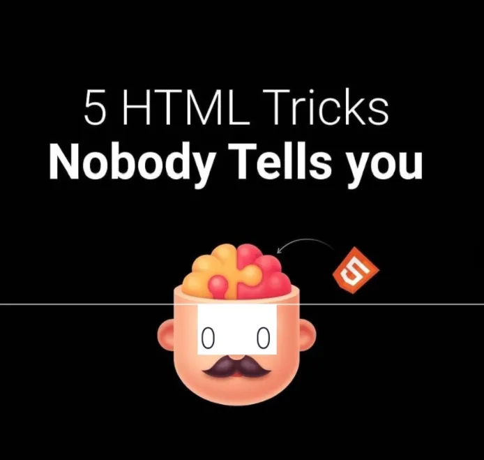 5 HTML tricks you don't know yet