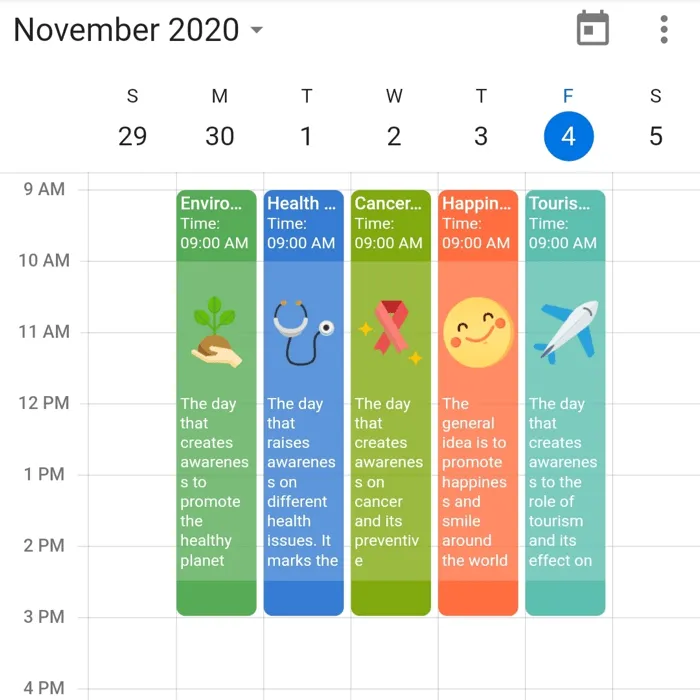 Flutter Calendar Widget: Flexible Event Scheduler