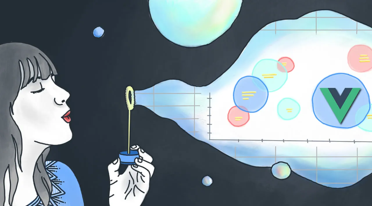 How to Add / Implement Google Bubble Chart in Vue.js