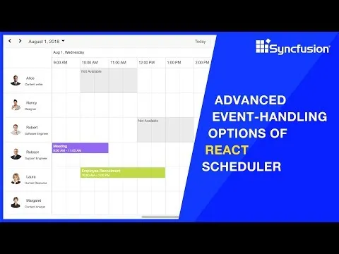 React Scheduler - An Easy Appointment Scheduler