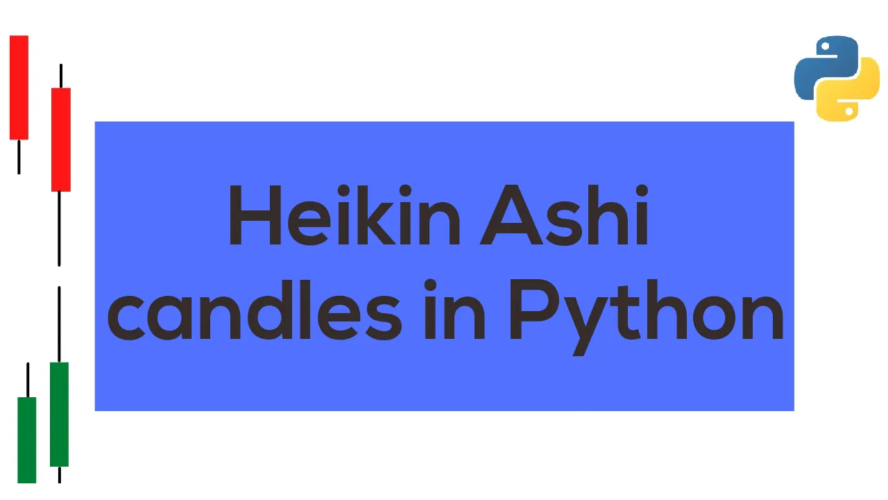 How to calculate Heikin Ashi candles in Python for trading