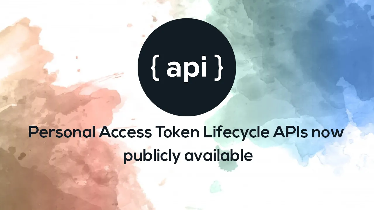 Personal access token. Access token.