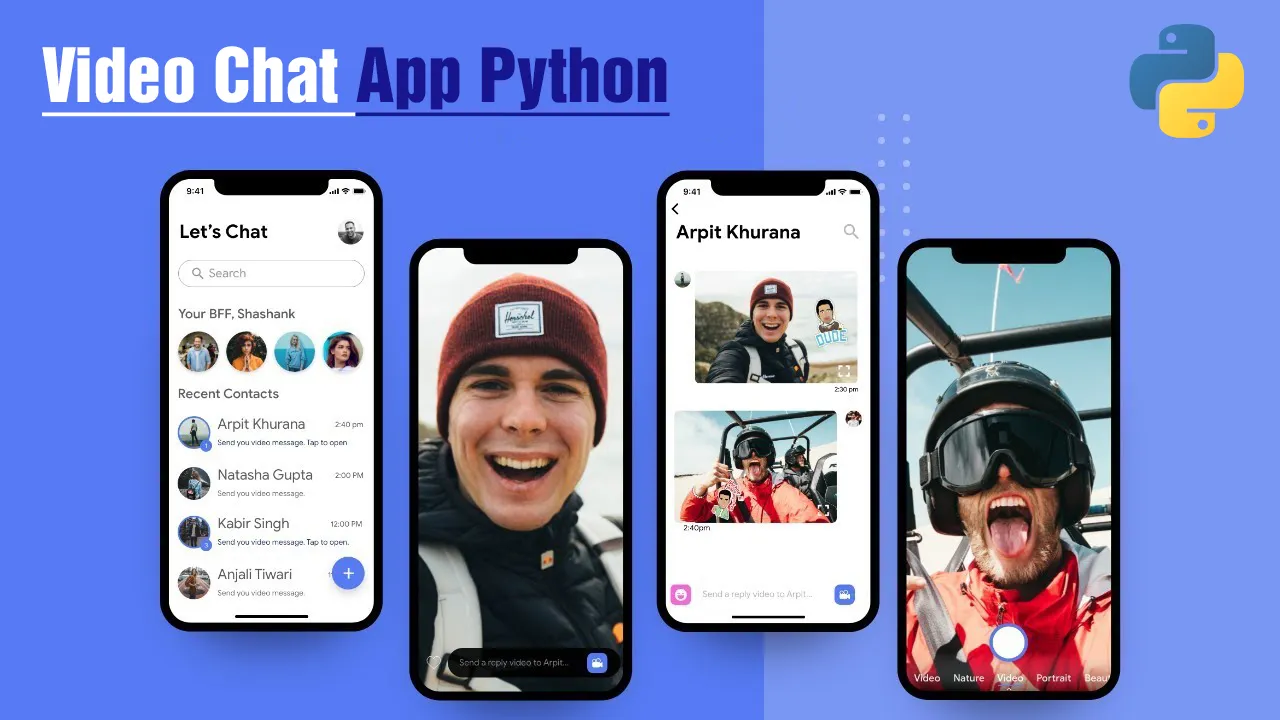 Video Chat App Python: How to Create a Video Chat App Using Python and OpenCV