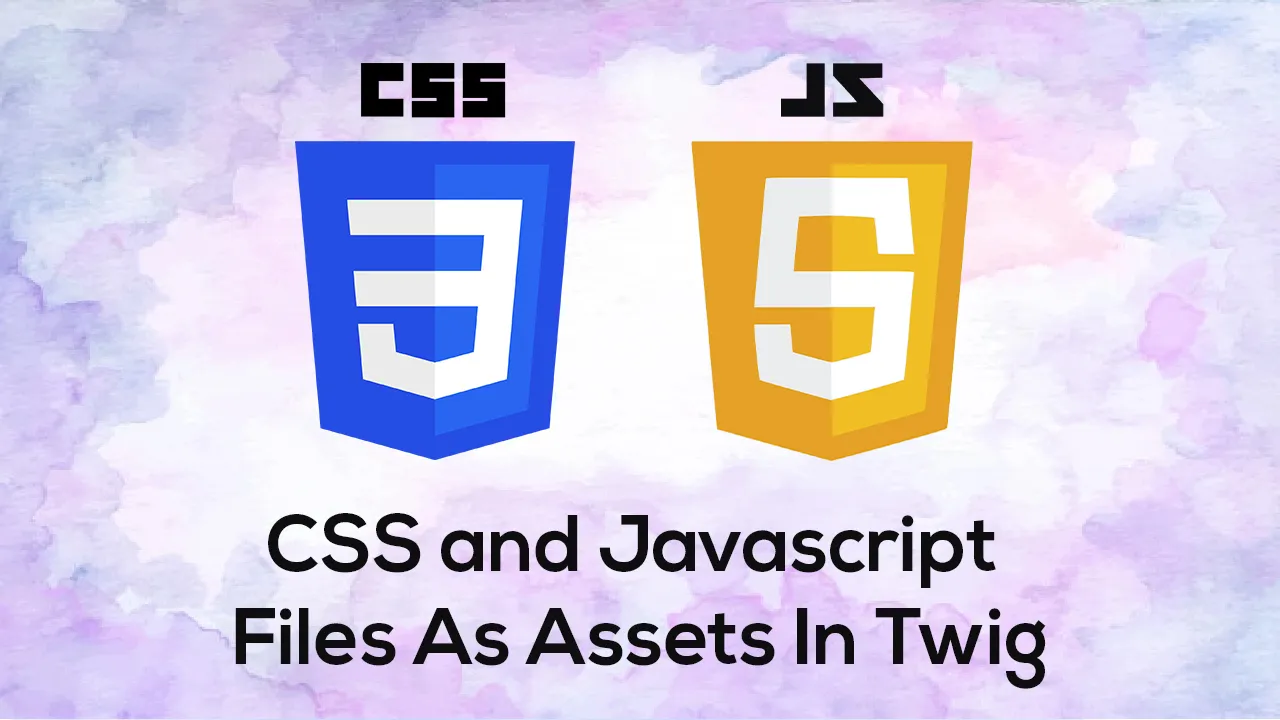 How to include CSS and Javascript Files As Assets In Twig