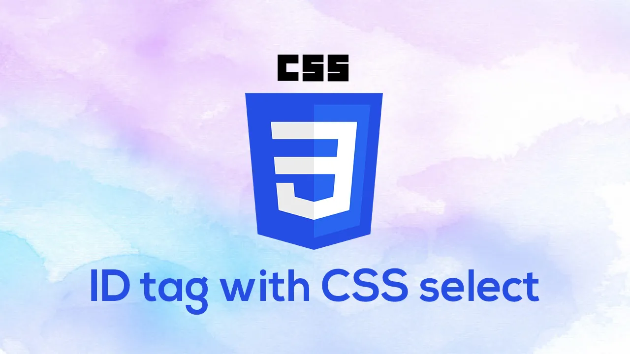 Click on an element that has an ID tag with CSS selector