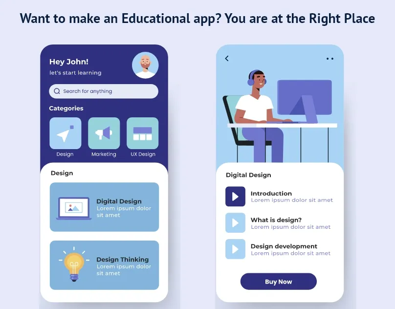 Want to make an Educational app? You are at the Right Place